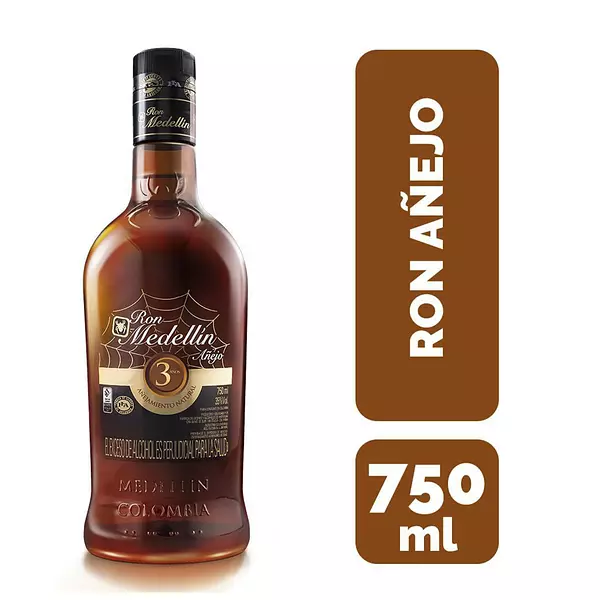 Ron Medellin Añejo 750ml