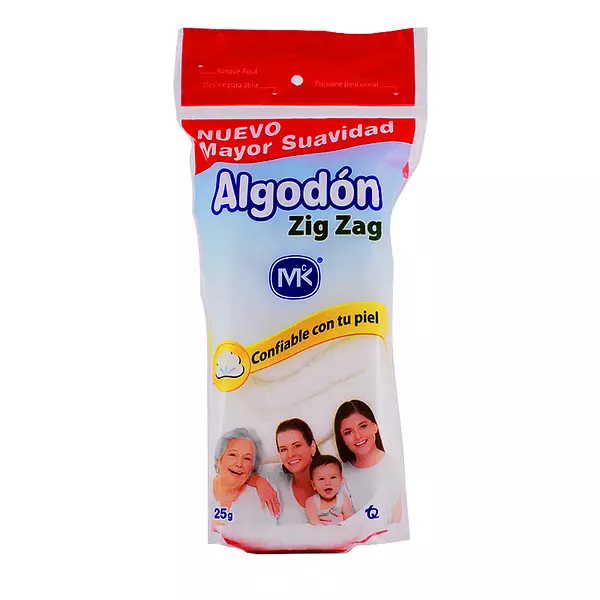 Algodón M K Zic Zag x 25gr