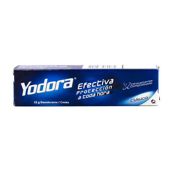 Desodorante Yodora X 25gr Crema Tubo