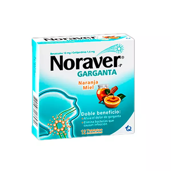 Noraver x 12 Garganta Naranja Miel