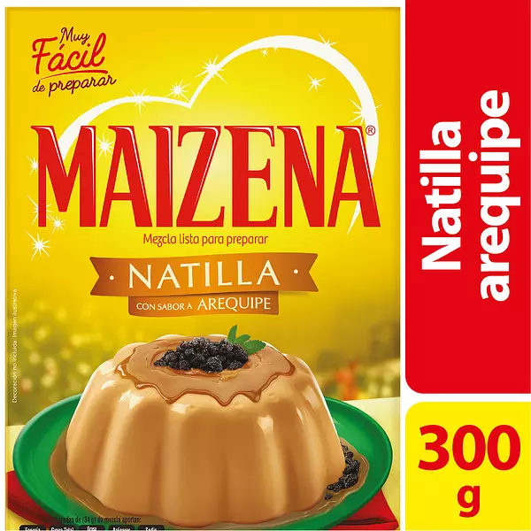 Natilla Maizena Arequipe 300g