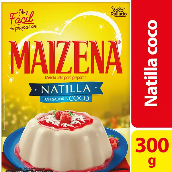 Natilla Maizena Coco 300g