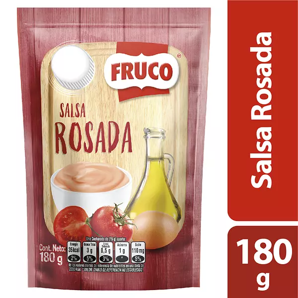 Fruco Salsa Rosada Doypack X 180ml
