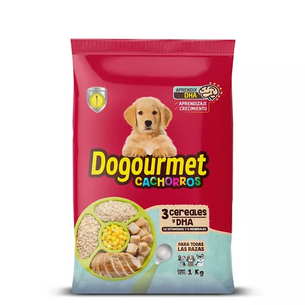 Alimento para Perros Dogourmet 1000g 3 Cereales