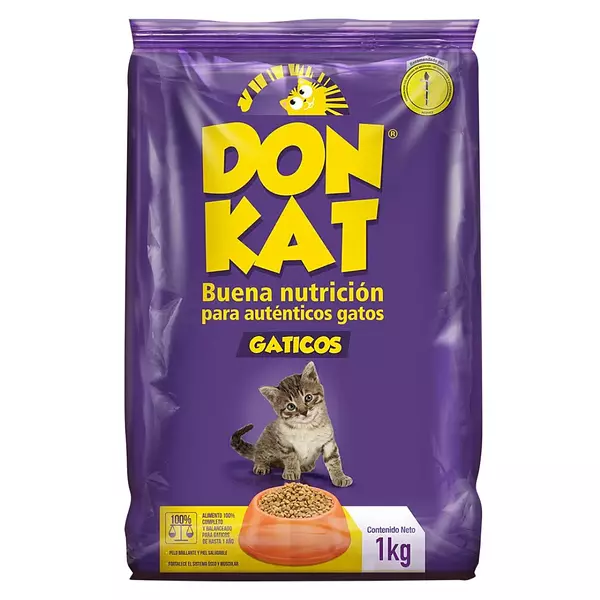 Alimento para Gatos Don Cat Gaticos 1000g