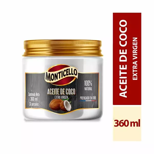 Aceite de Coco Monticello 360ml