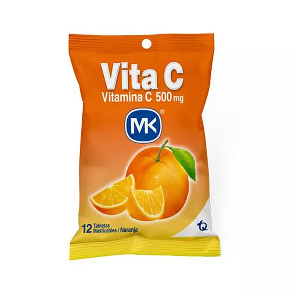 Vitamina C de M K 12und Naranja