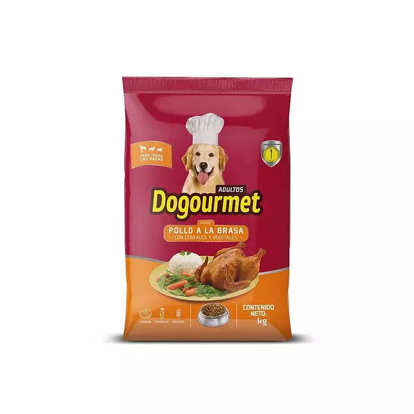 Alimento para Perros Dogourmet 2000g Carne A La Parilla