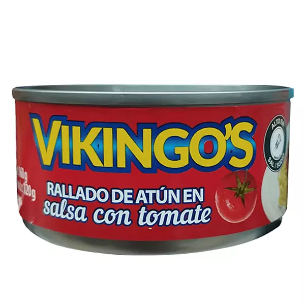 Atun Vikingos Rayado de Tomate 160g