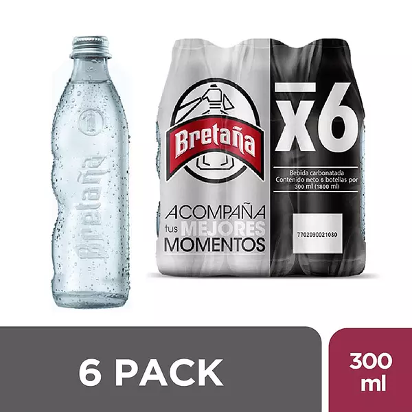 Gaseosa Bretaña 6*300ml