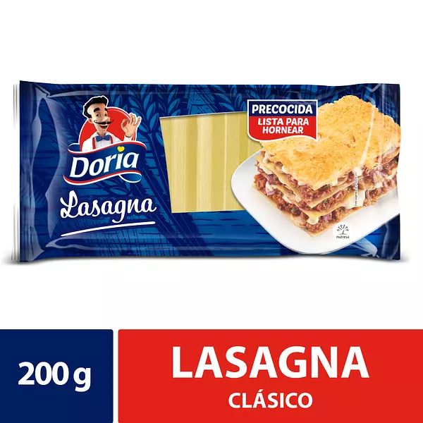 Pasta Doria x 200gr. Lasagna