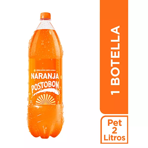 Gaseosa Postobon Naranja 2 L