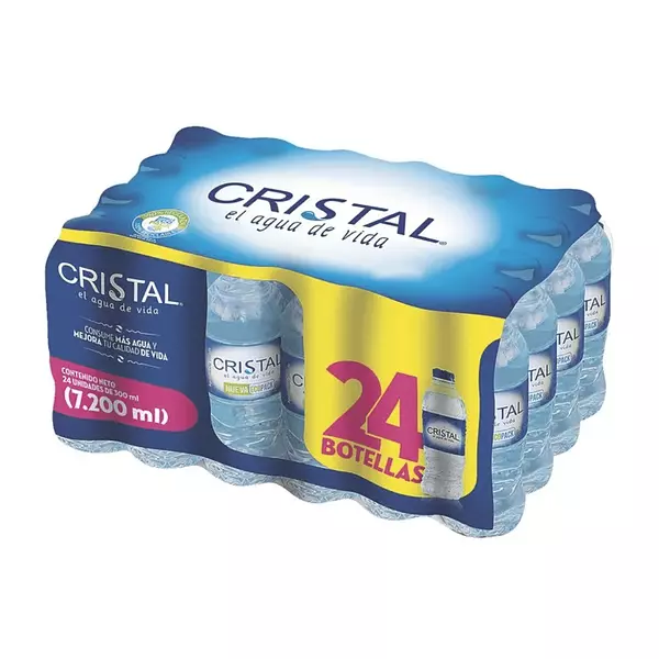 Agua Cristal Pet 24*300ml