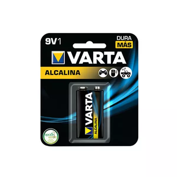 Pila Varta Dedo Tarjeta x 2 Aa Carbon