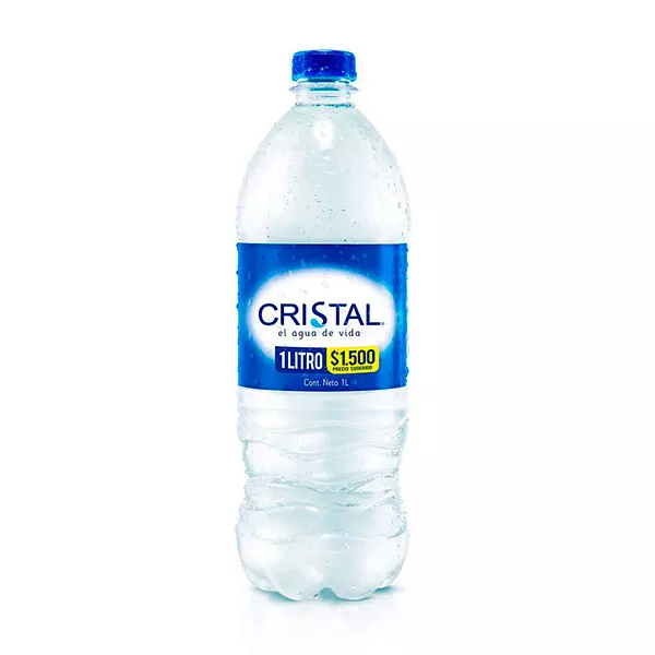 Agua Cristal Pet 1 L