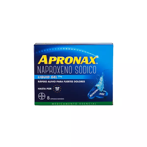 Apronax Gel 275gr x 8 Capsulas