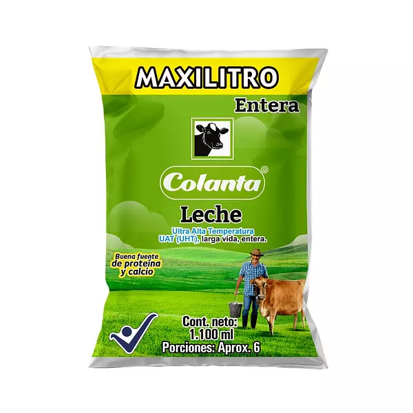 Leche Colanta Entera 1.100ml