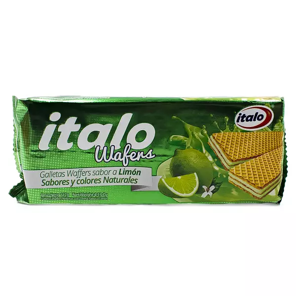 Galleta Italo Wafers Limón 117g