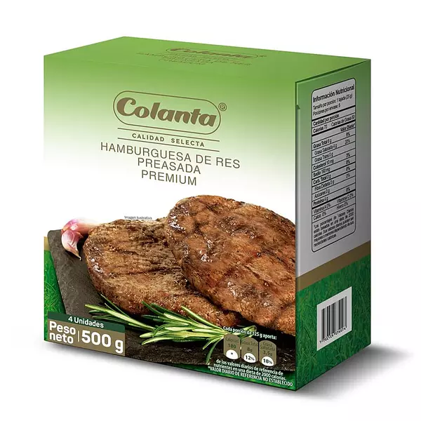 Hamburguesa Colanta 450g