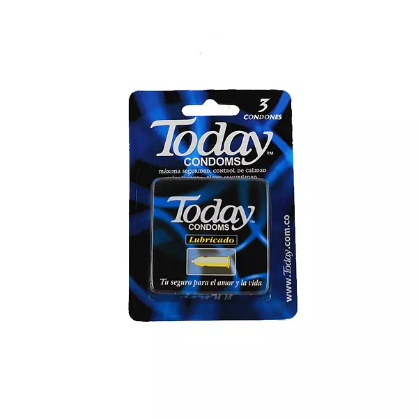 Condones Today x 3 Lubricado