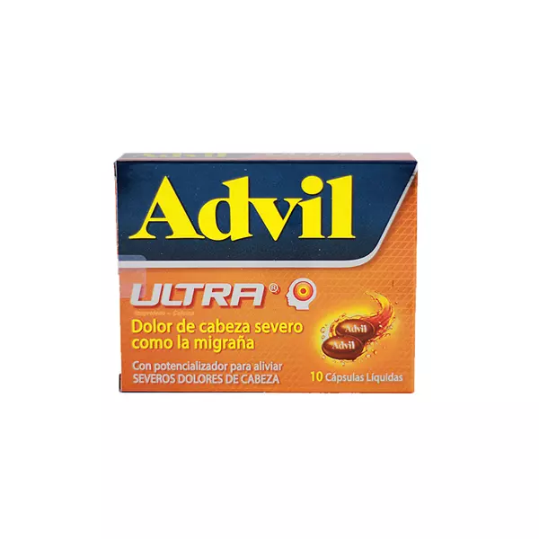 Advil Ultra Capsulas 10 Und