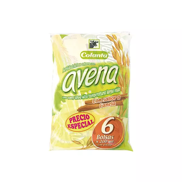 Colanta Avena con Canela x 200gr x 6