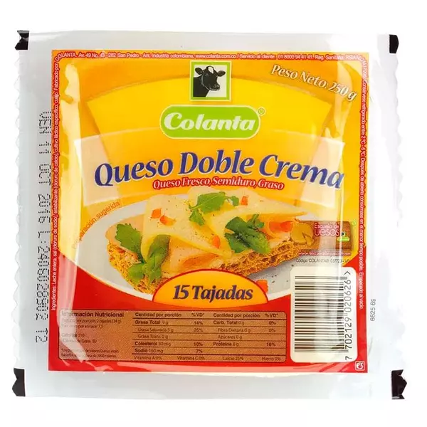 Quso Doble Crema Colanta 250g