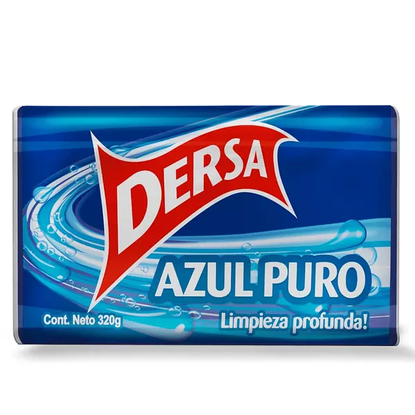 Jabon Dersa Azul Puro + Bicarbonato 320g