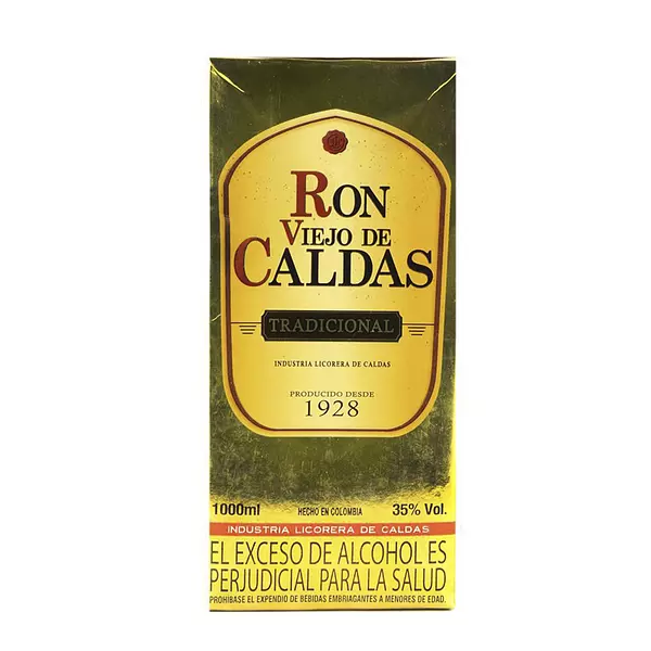 Ron Viejo de Caldas Tetra 1l