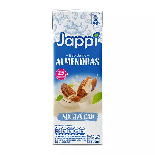 Bebida de Almendra Jappi Sin Azucar 900ml