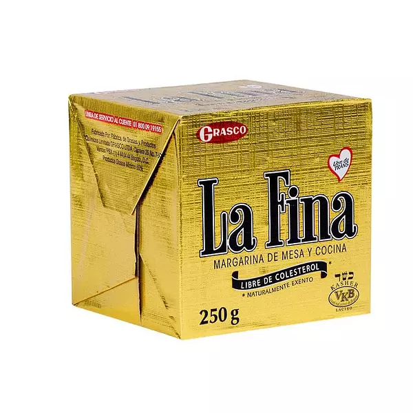 Margarina La Fina Barra 250g