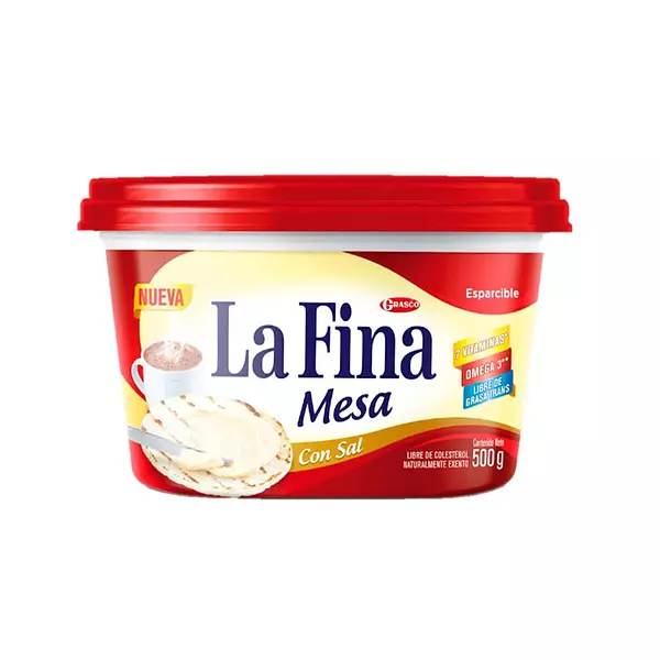 Margarina La Fina Mesa con Sal 500g