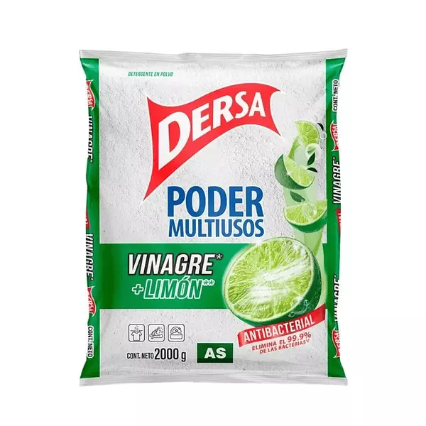 Detergente Dersa Vinagre Limon 2000g