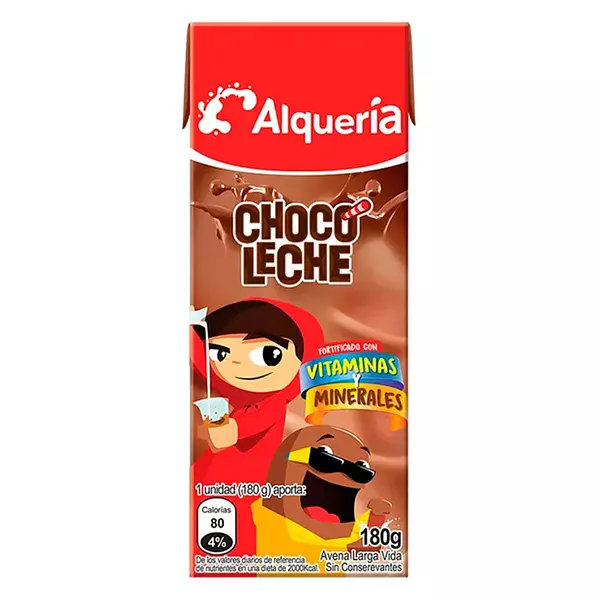 Leche Saborizada Alqueria Chocolate 180ml