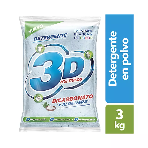 Det. 3d Multiusos x 3kg