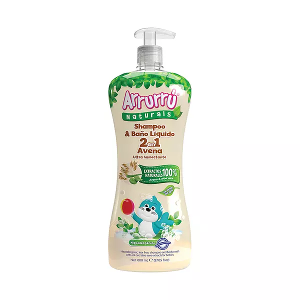 Shampoo Arrurrù Avena 750ml