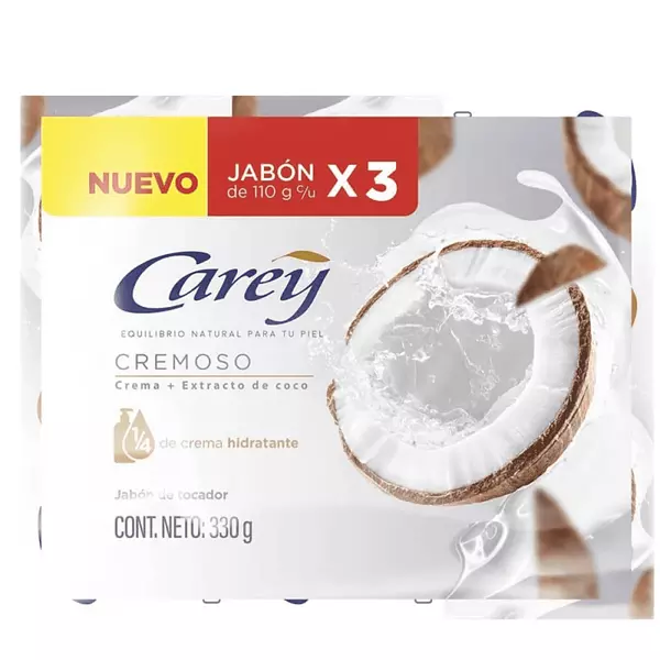 Jabon de Baño Carey Cremoso Doypack 500ml