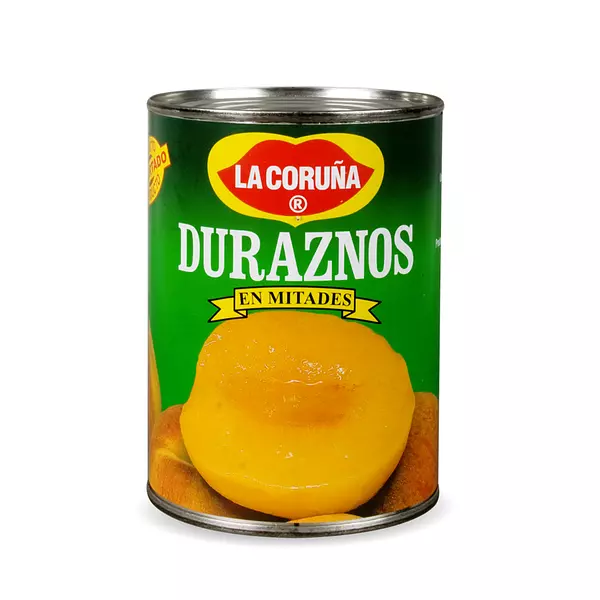 La Coruña x 820gr Duraznos de Mitades