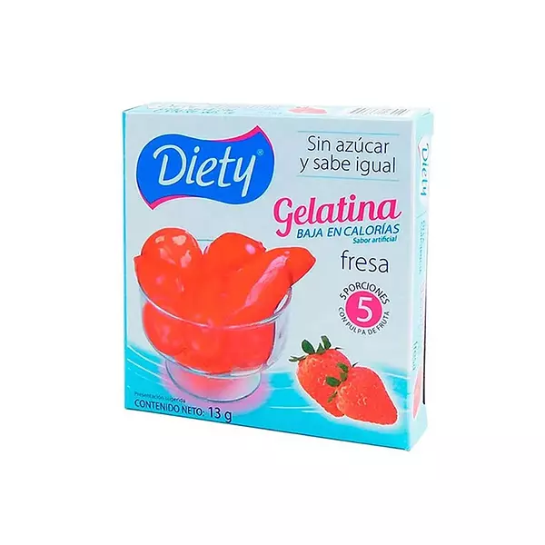 Gelatina Diety Fresa 13g