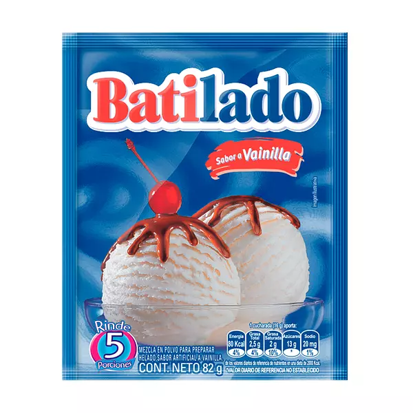 Batihelado Vainilla