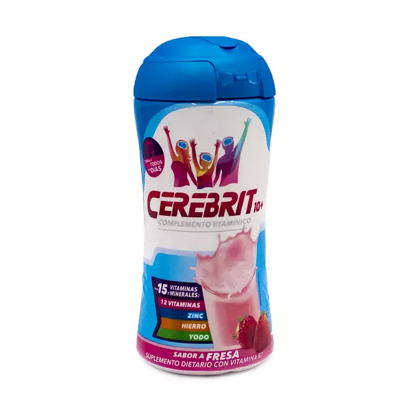 Multivitaminico Cerebrit 10+ 135g Fresa