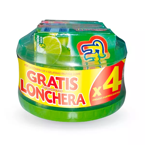 Gelatina Frutiño x 4 Gts Recipiente