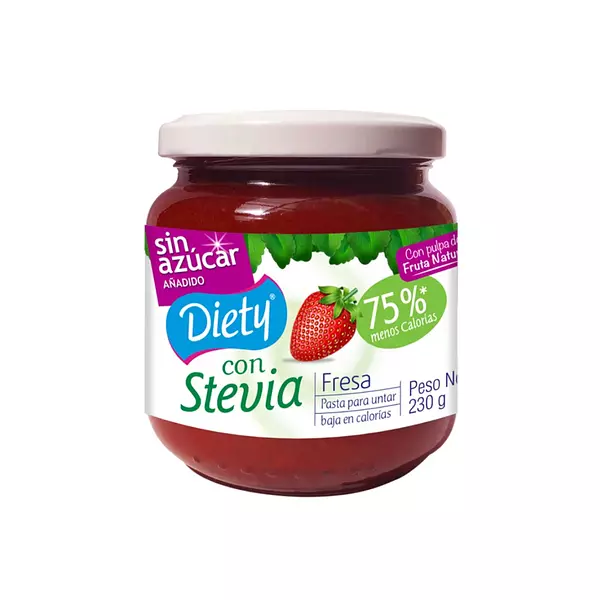 Mermelada Diety Stevia Fresa 230g