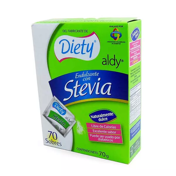 Endulzante Aldy con Stevia 70g