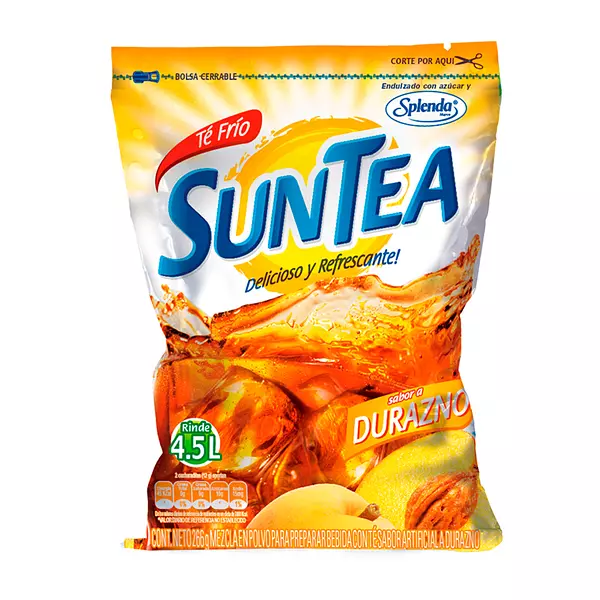 Suntea Durazno 4.5l 120g