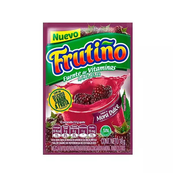 Fresco Frutiño Mora Dulce 10g