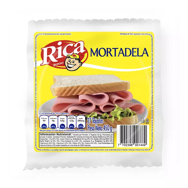 Mortadela Rica 450g