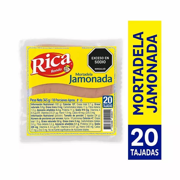 Jamonada Rica 345g