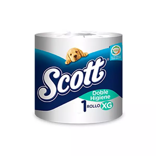 Papel Higienico Scott Doble Higiene 27,2 Metros