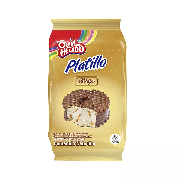 Helado Crem Helado con Galleta Arequipe 65g